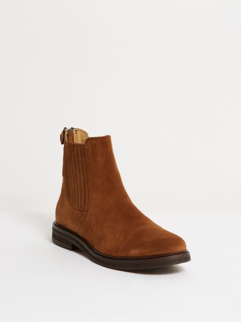 Kingsley Porto Jodhpurs sensory burned ochre front view