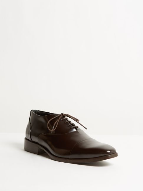 Kingsley Duke 00 Men Shoes uragano dark brown front view