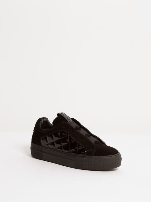 Kingsley Cross Sneakers sensory black, roma black front view