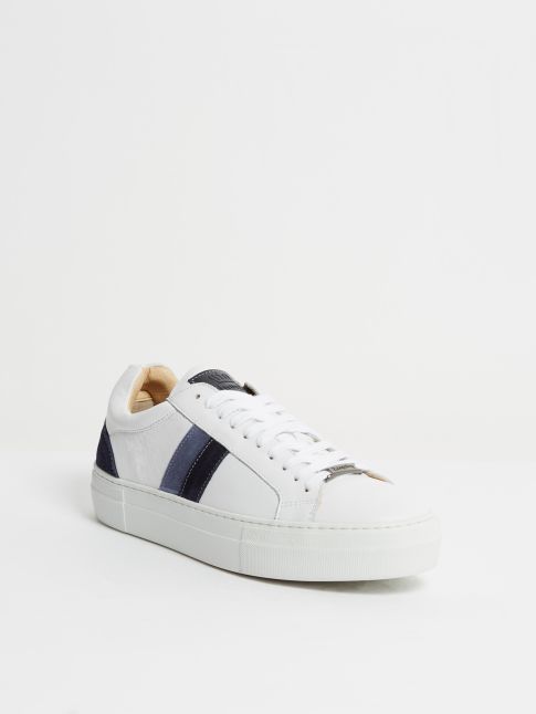 Kingsley Star Sneakers white, sensory blue pilota, sensory opale front view