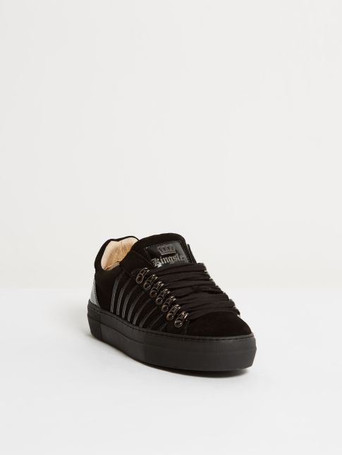 Kingsley Sky Sneakers sensory black, roma black front view