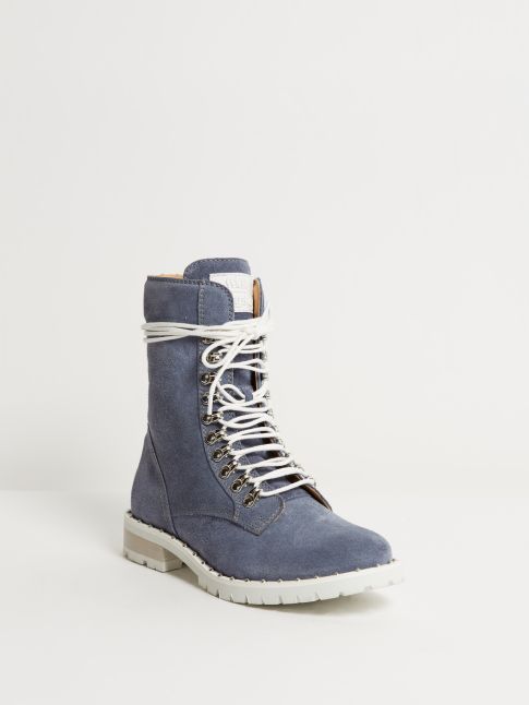 Kingsley Kaya Biker Boots sensory opale front view