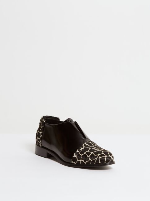 Kingsley Sintra Shoes uragano black, giraffe front view