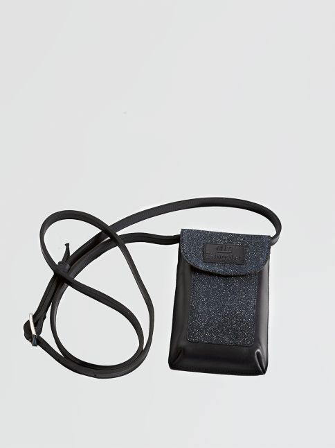 Kingsley Phone Bag nature blue, stardust blue front view