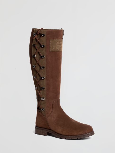 Kingsley Calgary Outdoor Boots White Sheepskin