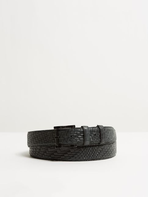 Kingsley Belt Braid Black