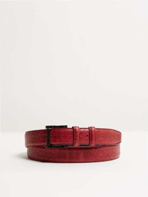 Kingsley Belt alligator red 