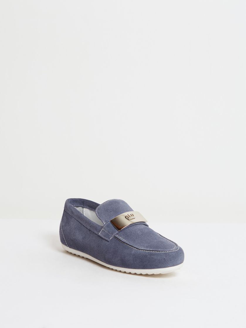 Kingsley Mazy 02 loafers for women  jeans blue front view