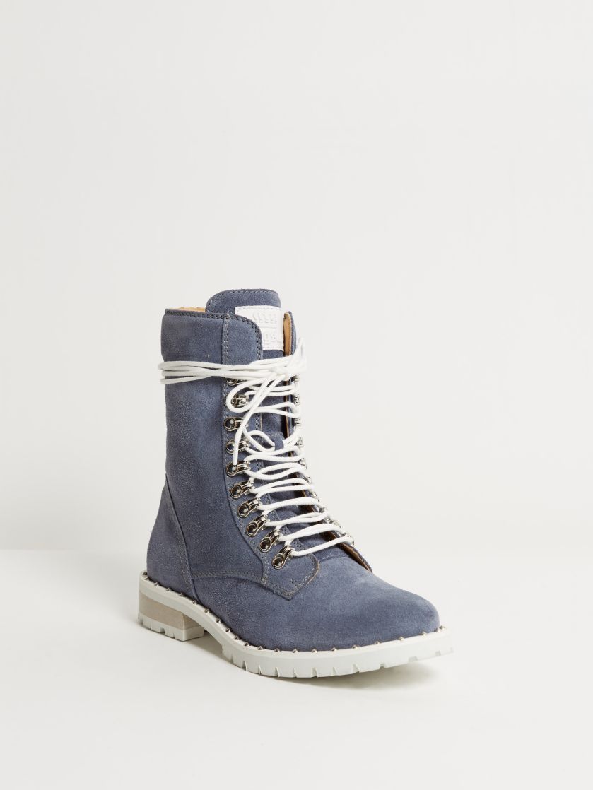 Kingsley Kaya Biker Boots sensory opale front view