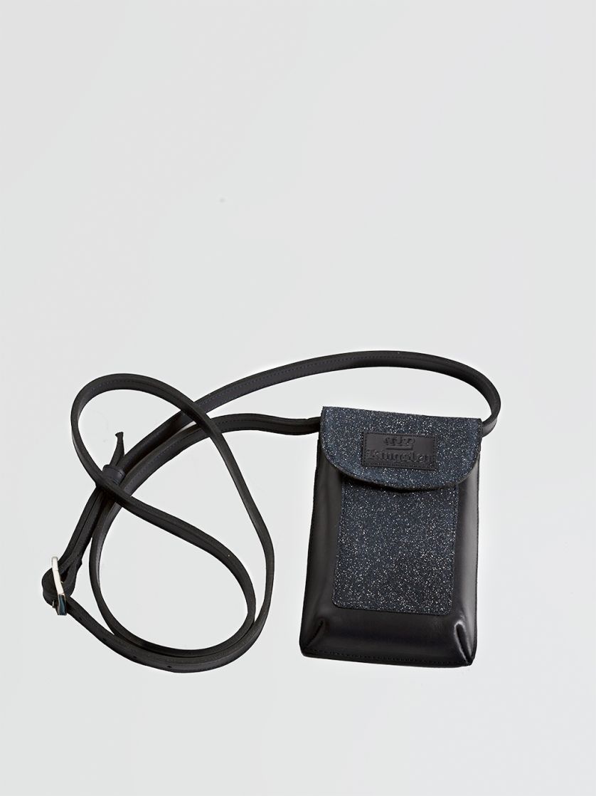 Kingsley Phone Bag nature blue, stardust blue front view